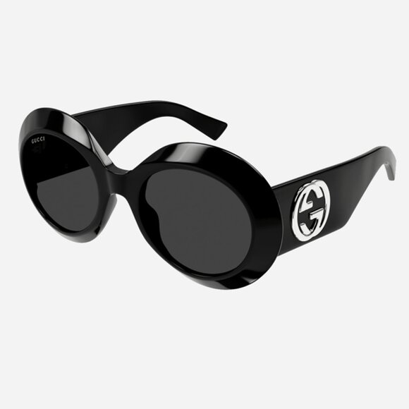 NEW GUCCI GG1647S 007 54 OVERSIZED ROUND WOMEN SUNGLASSES GUCCI - Picture 1 of 5